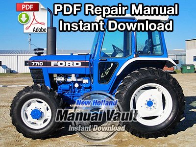 ford 4610 tractors manuals pdf